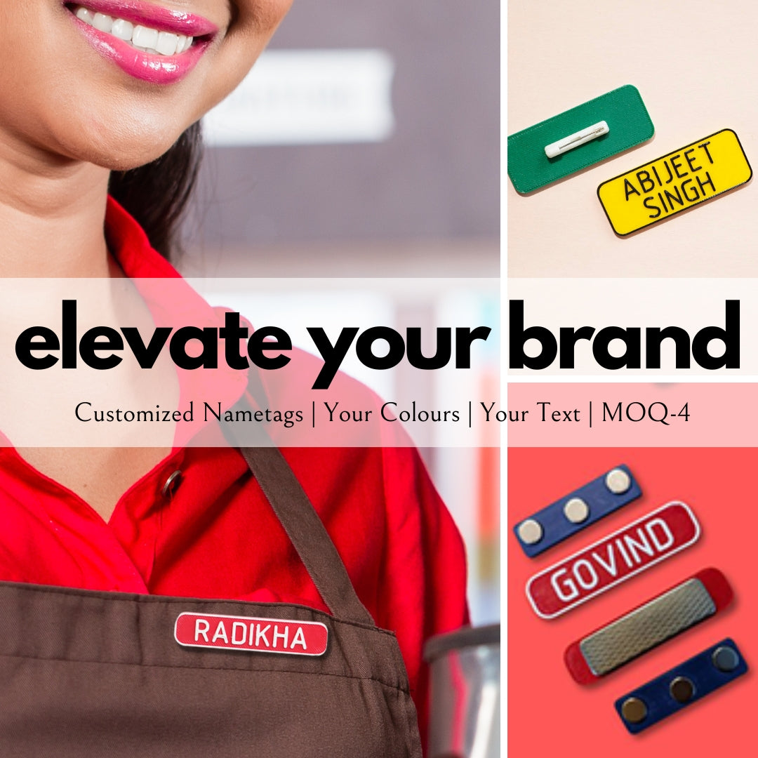 NAME TAG BADGE | 1 line