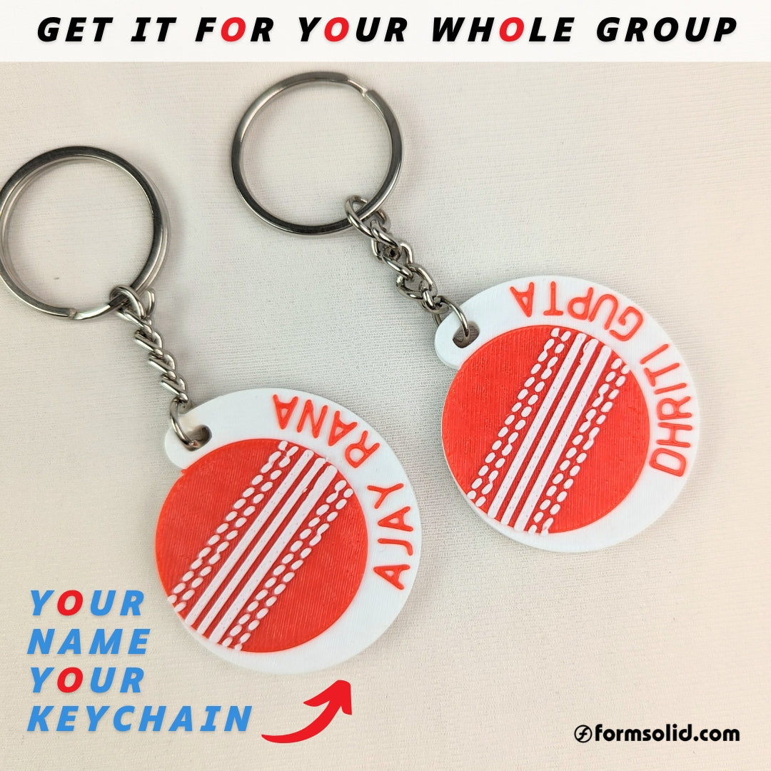 Cricket | Ball Keychain