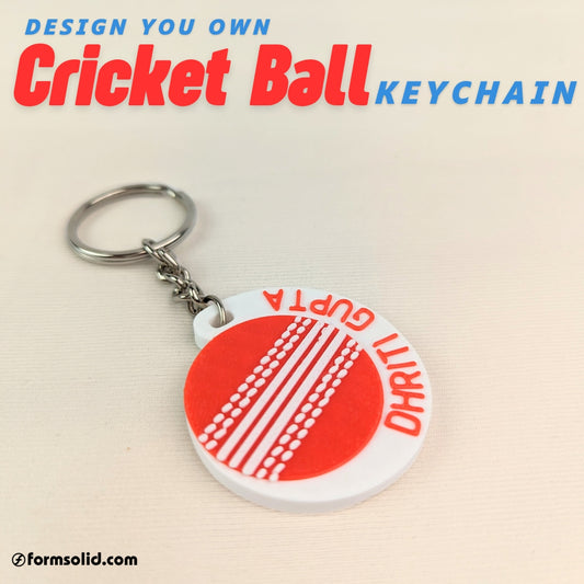 Cricket | Ball Keychain