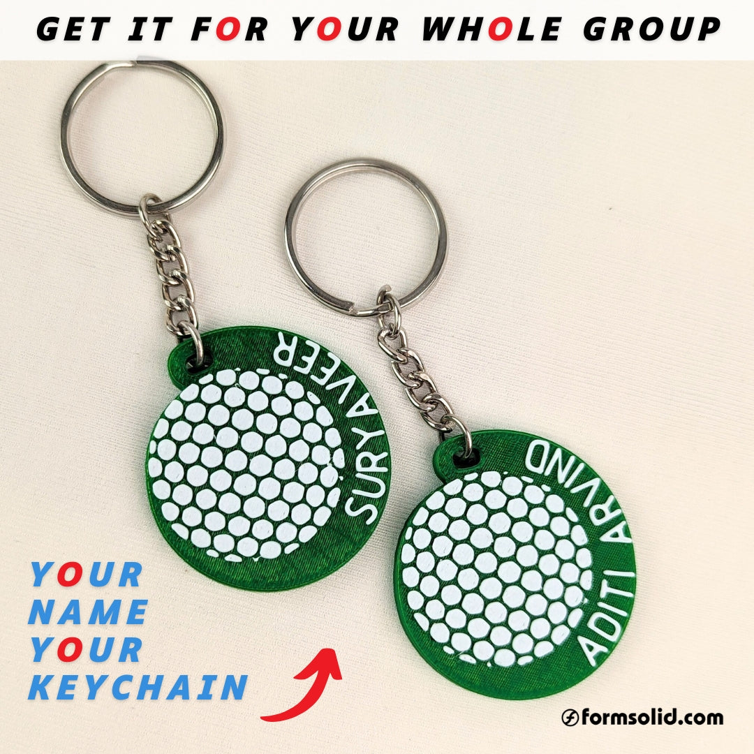 Golf | Ball Keychain