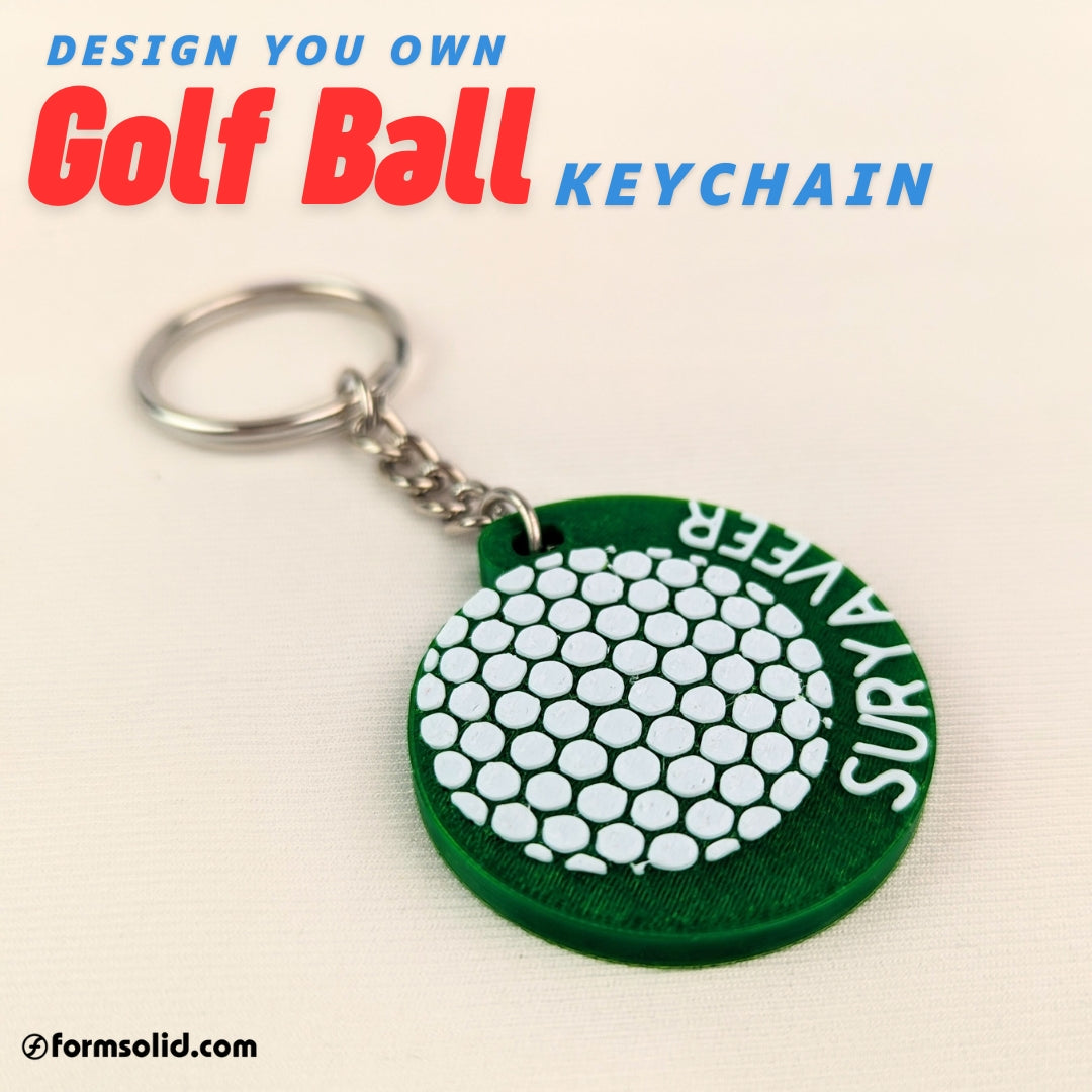 Golf | Ball Keychain