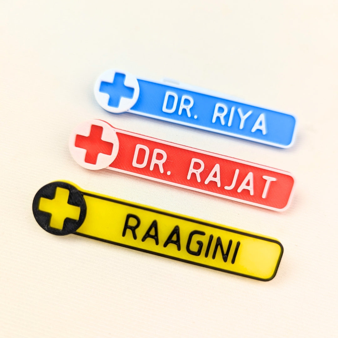 NAME TAG BADGE | Clinic | Doctor