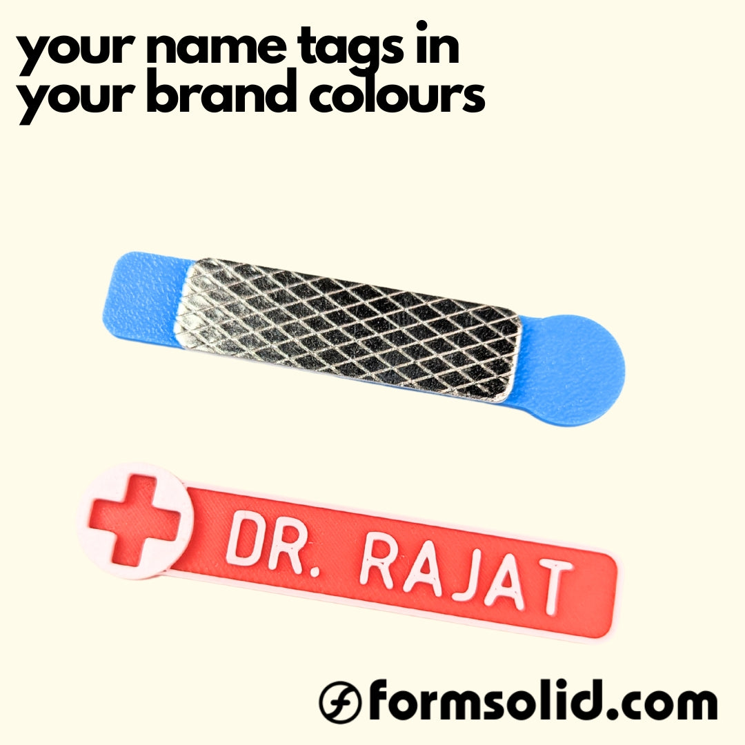 NAME TAG BADGE | Clinic | Doctor