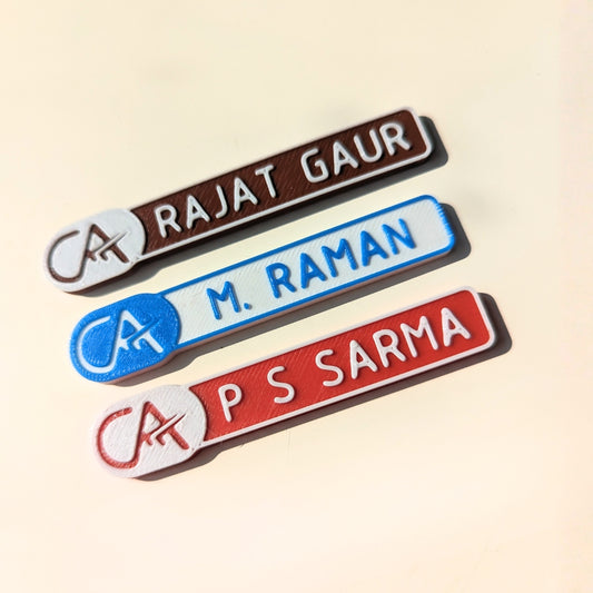 NAME TAG BADGE| CA