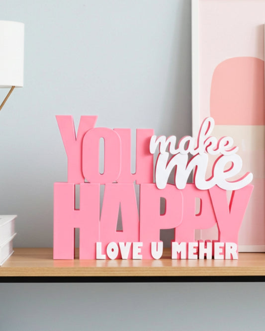 Decor | Text | Happy