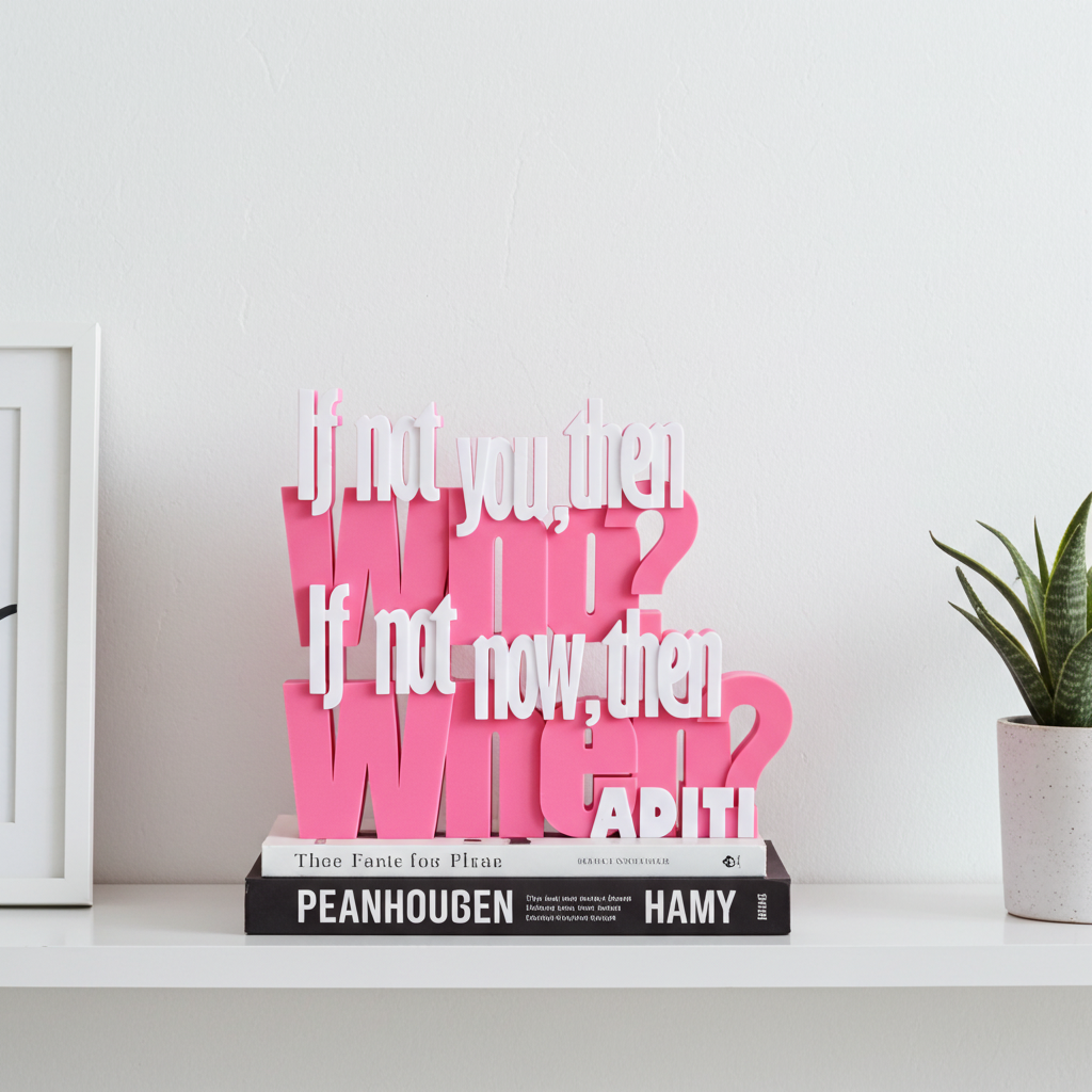Decor | Text | Motivational | Who-When