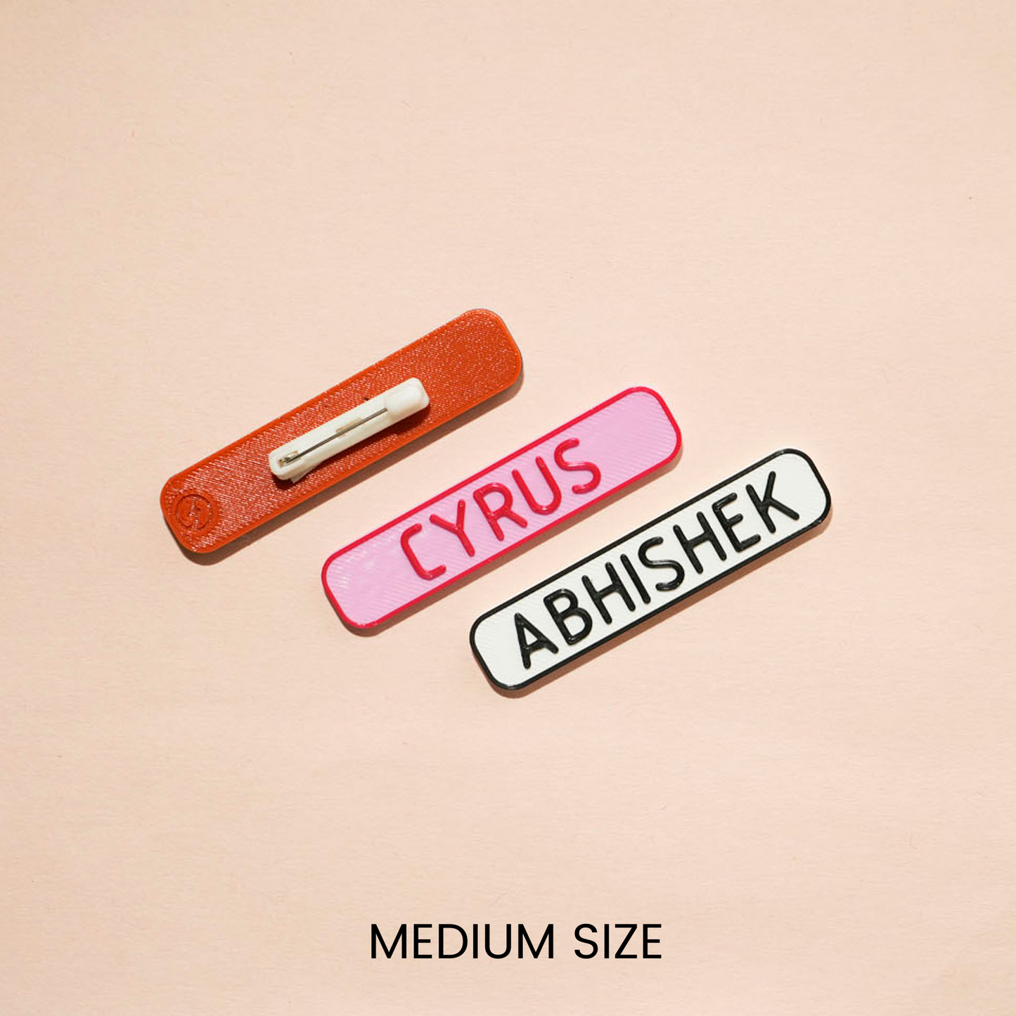 NAME TAG BADGE | 1 line