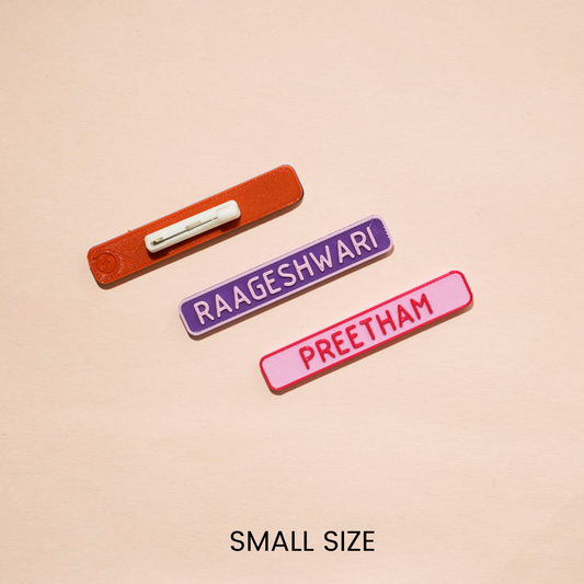 NAME TAG BADGE | 1 line