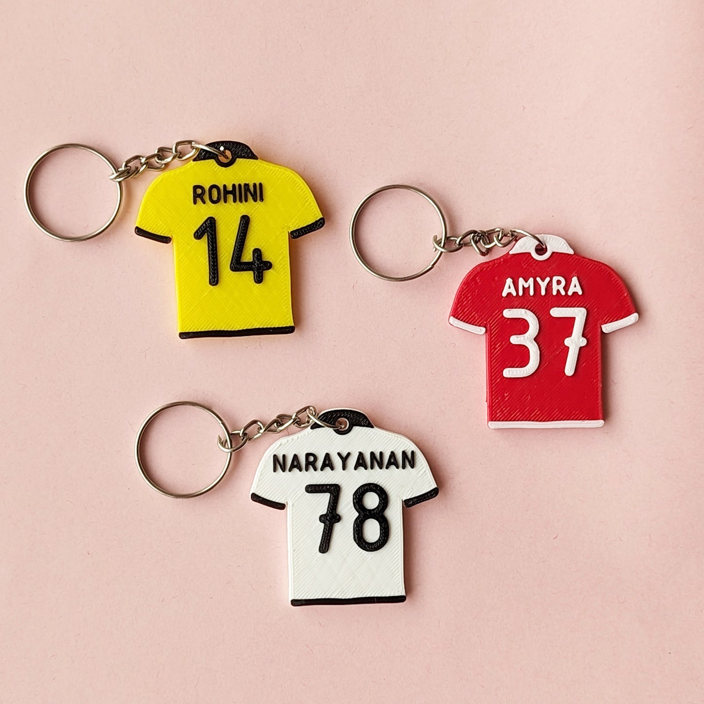 Bulk- Jersey Keychain