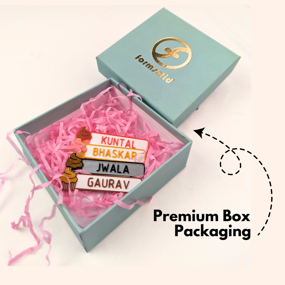 NAME TAG BADGE | Cupcake