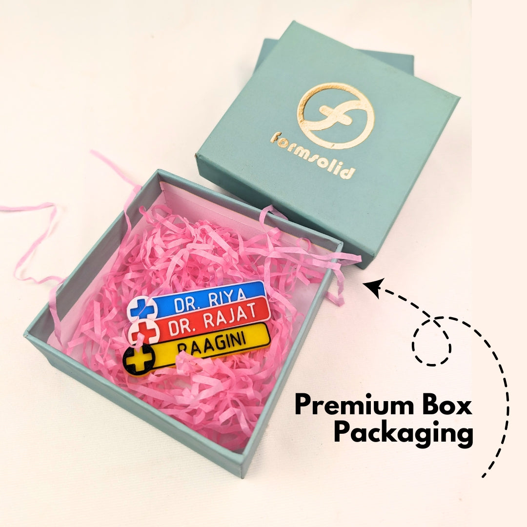 NAME TAG BADGE | Clinic | Doctor