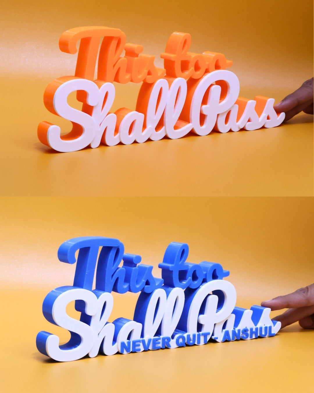 Decor | Text | Motivational | This Too