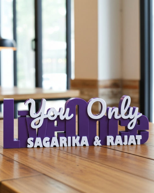 Decor | Text | Motivational | YOLO