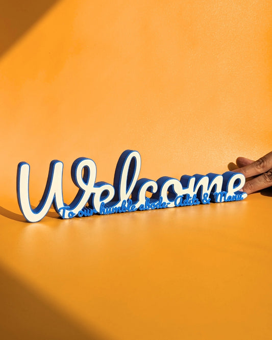 Decor | Text | Welcome