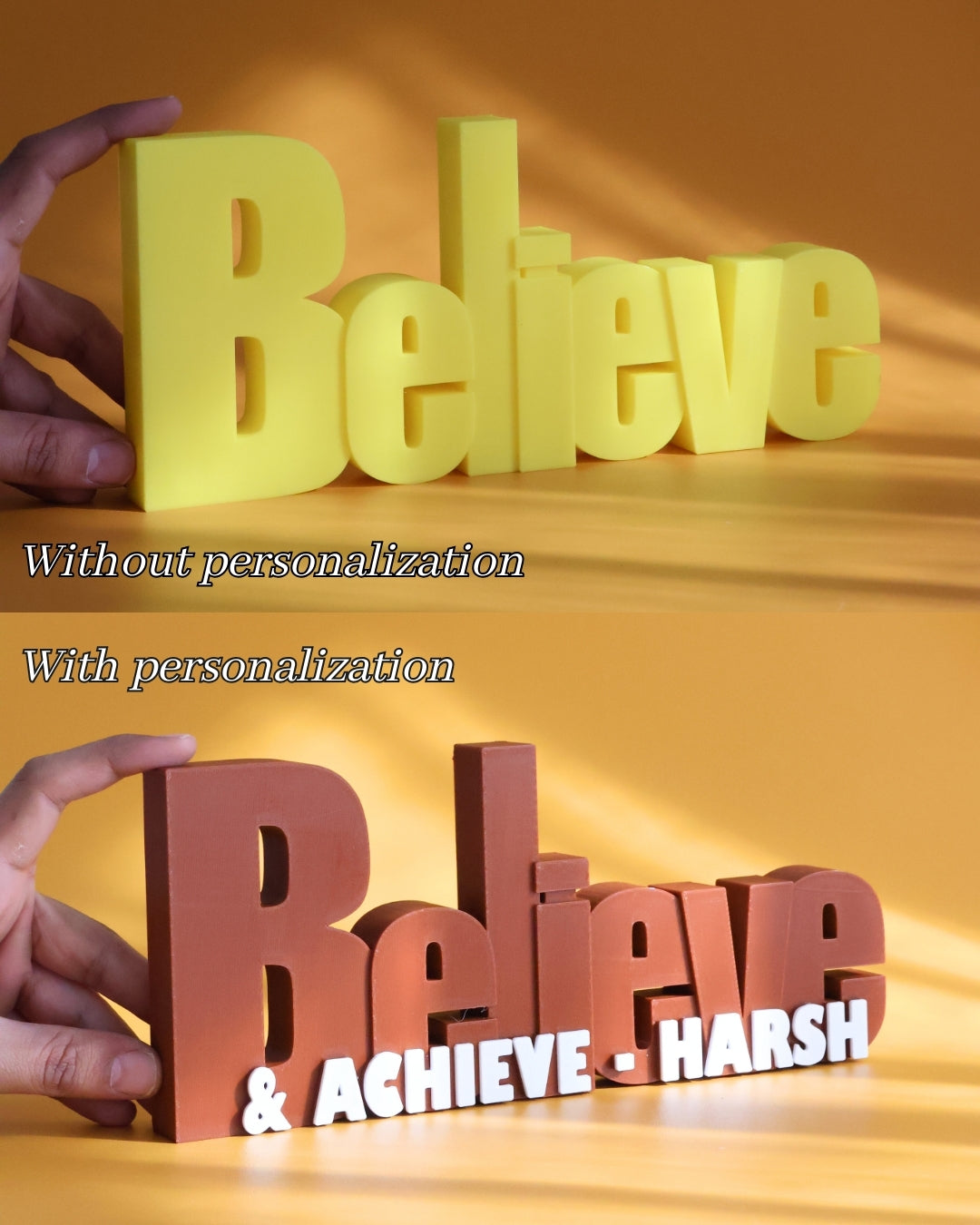 Decor | Text | Motivational | Believe