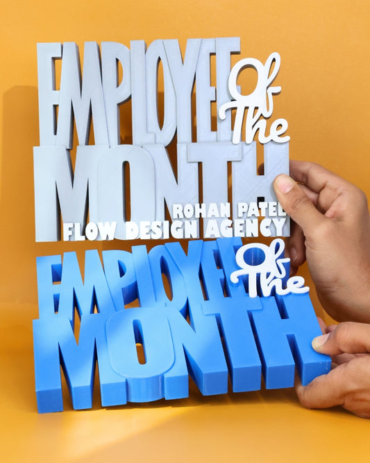Decor | Text | Employee of the month