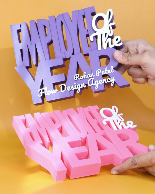 Decor | Text | Employee of the year