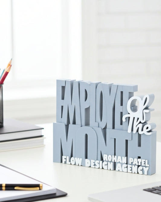 Decor | Text | Employee of the month