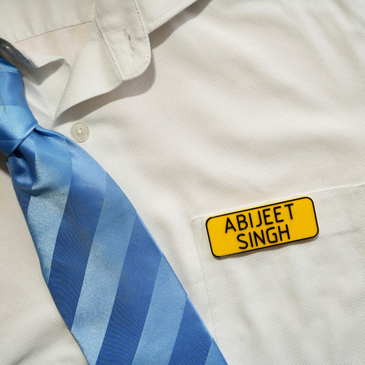 NAME TAG BADGE | 2 line