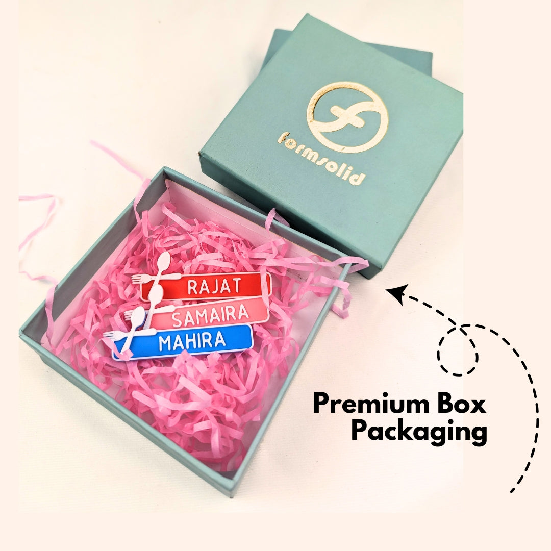 NAME TAG BADGE | Cafe | Cutlery