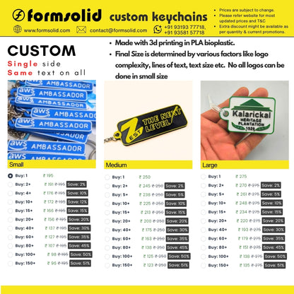 Prototype-Keychains | Bag tags