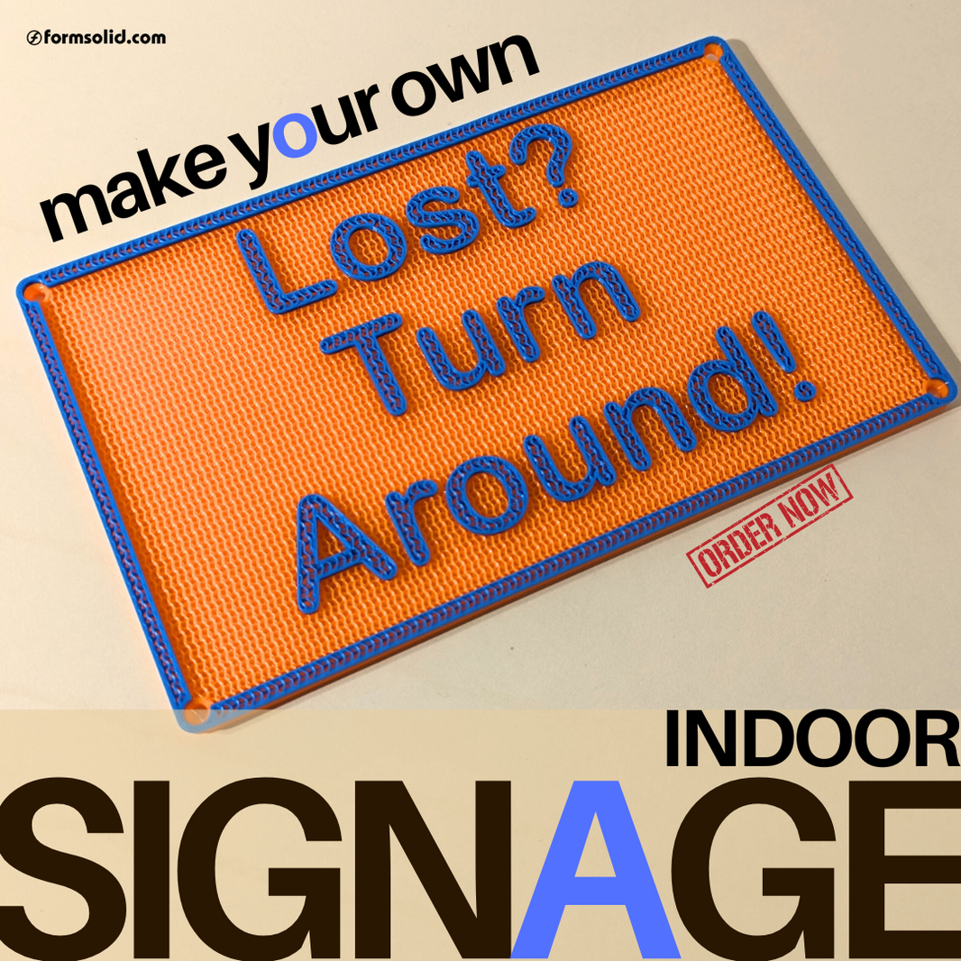 Indoor Signage – FormSolid