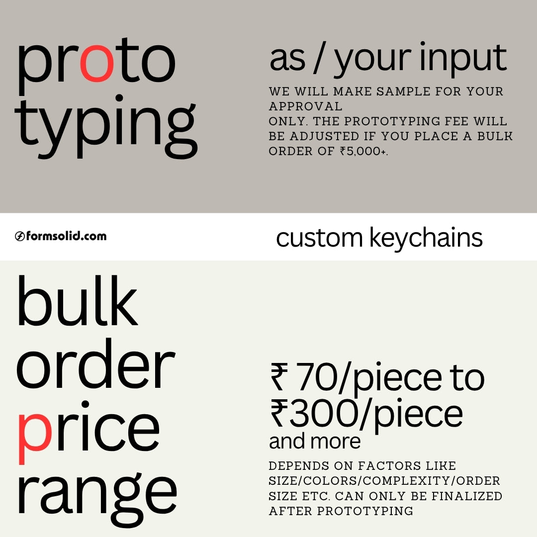 Prototype-Keychains | Bag tags