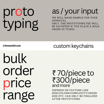Prototype-Keychains | Bag tags