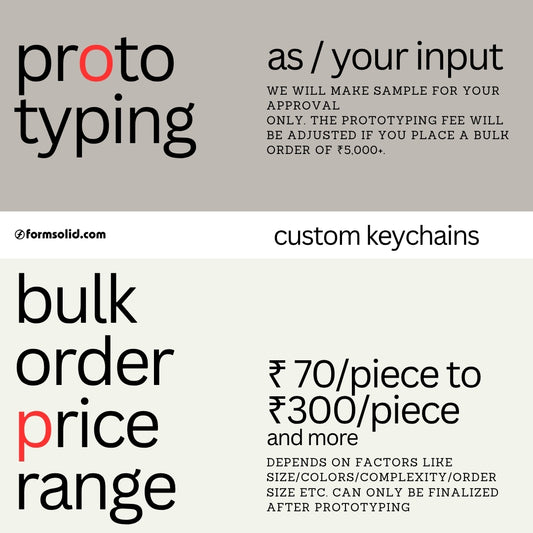 Prototype-Keychains | Bag tags