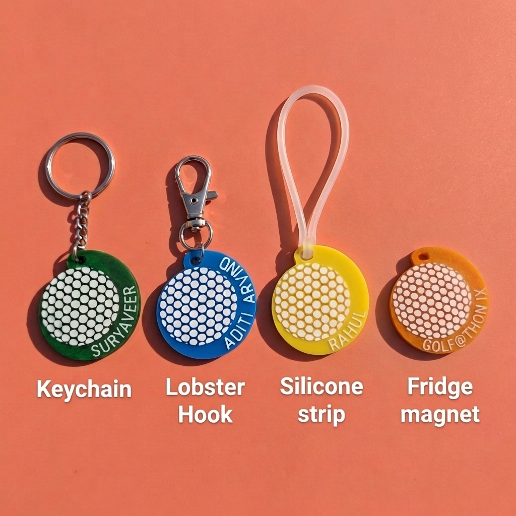 Golf | Ball Keychain
