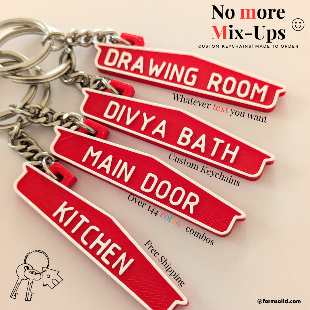 KCR | HOUSE1 | 13 letters in one line | Starts at Pack of 4