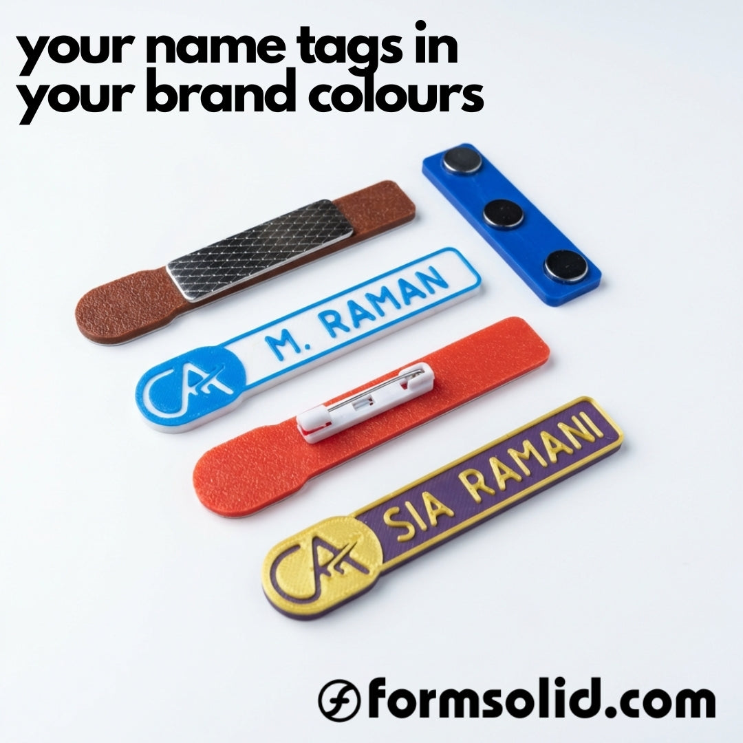 NAME TAG BADGE| CA