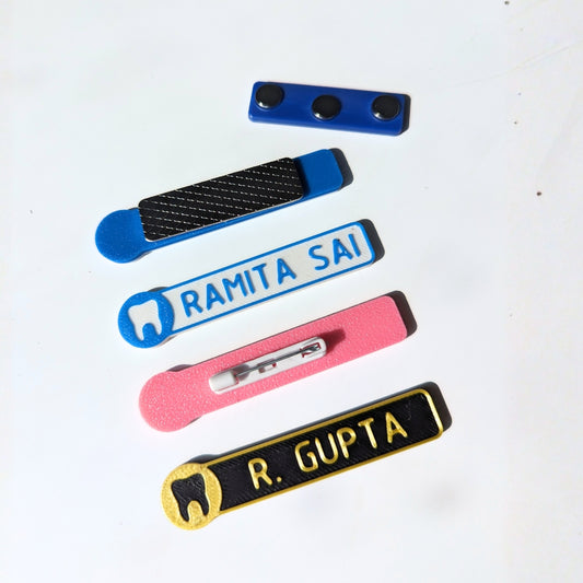 NAME TAG BADGE| Dentist