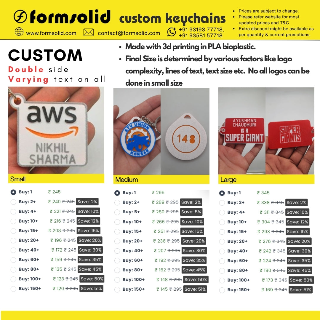 Prototype-Keychains | Bag tags