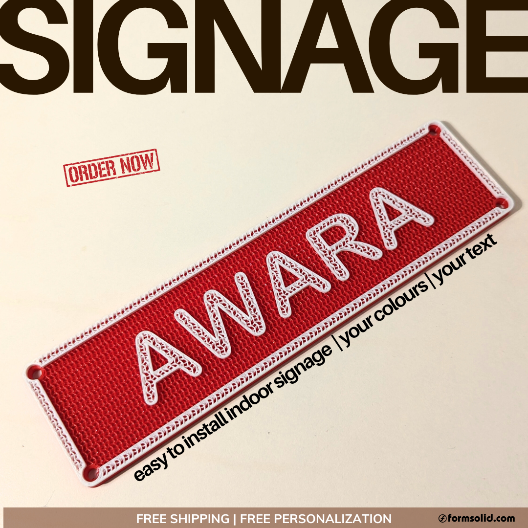 Signage | ARI-1 | 1 line