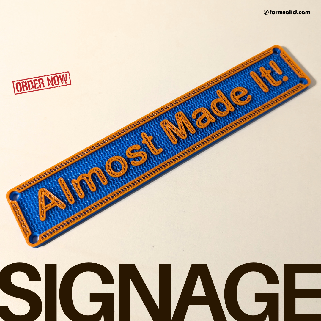 Signage | ARI-1 | 1 line