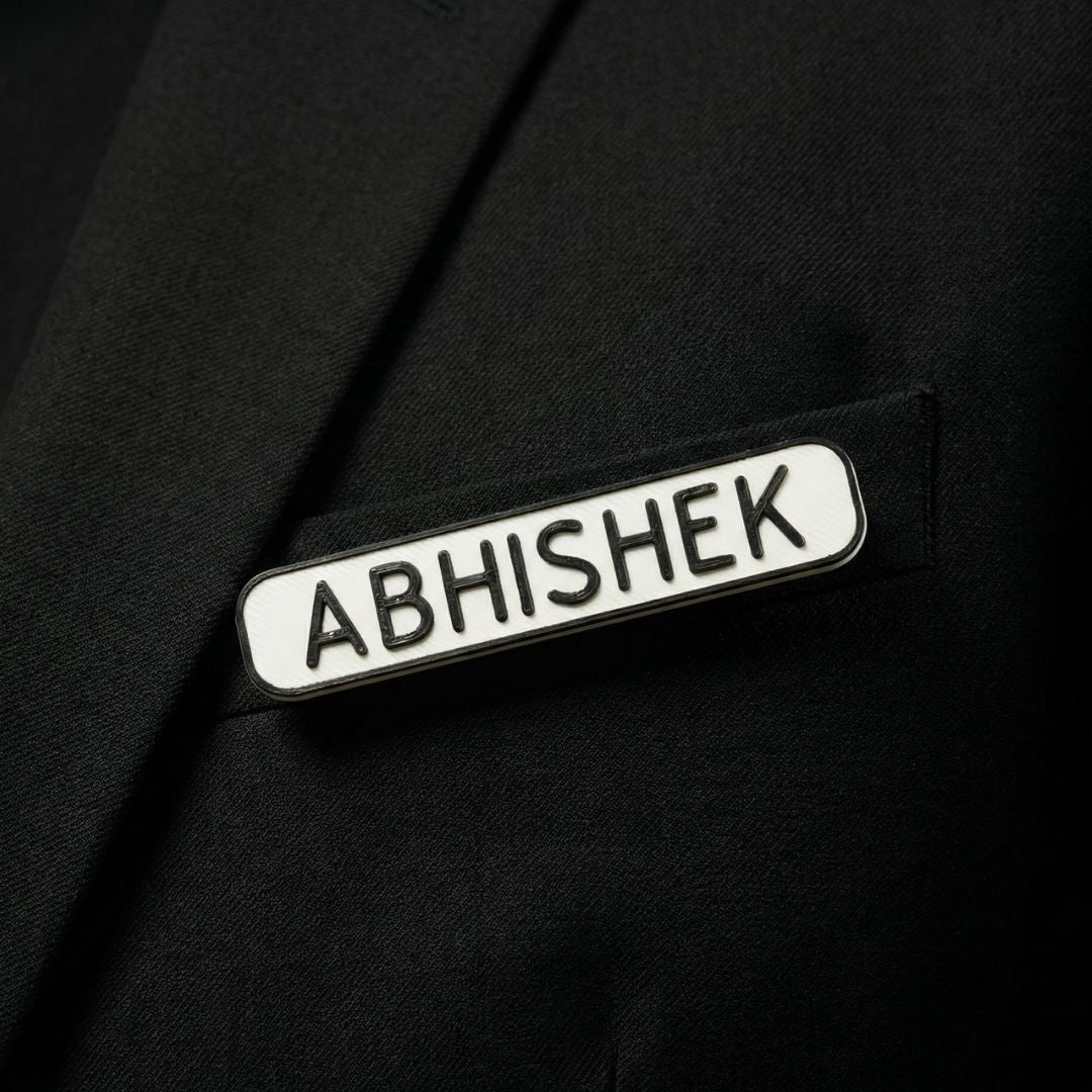 Bulk- Name Tag Badge | 1 line