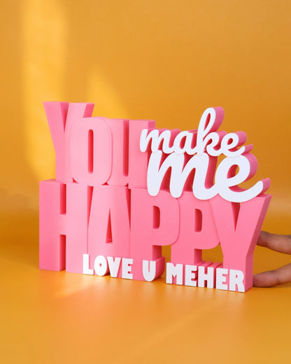 Decor | Text | Happy