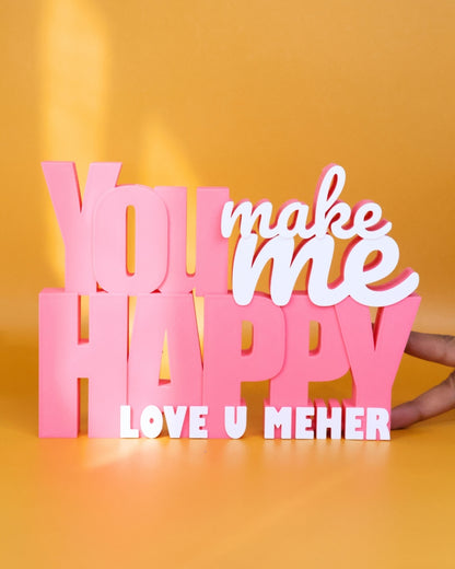 Decor | Text | Happy