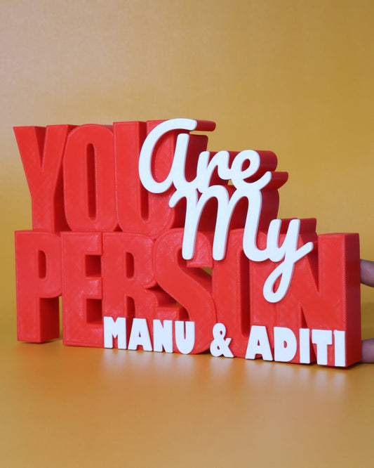 Decor | Text | MyPerson