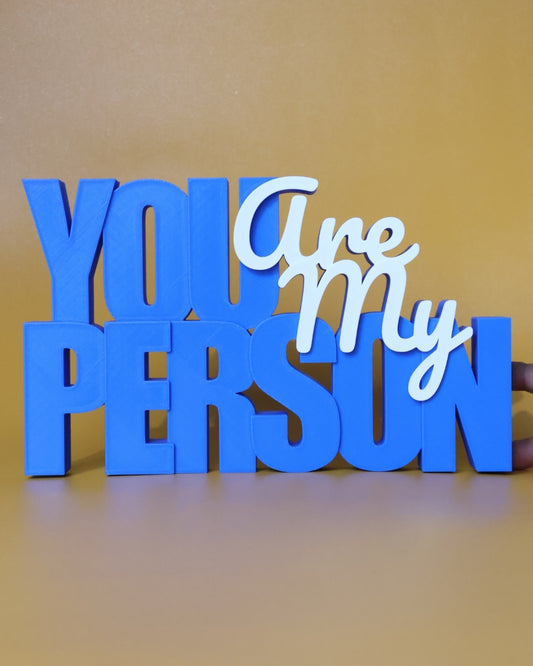 Decor | Text | MyPerson