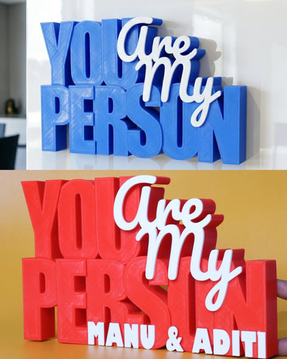 Decor | Text | MyPerson