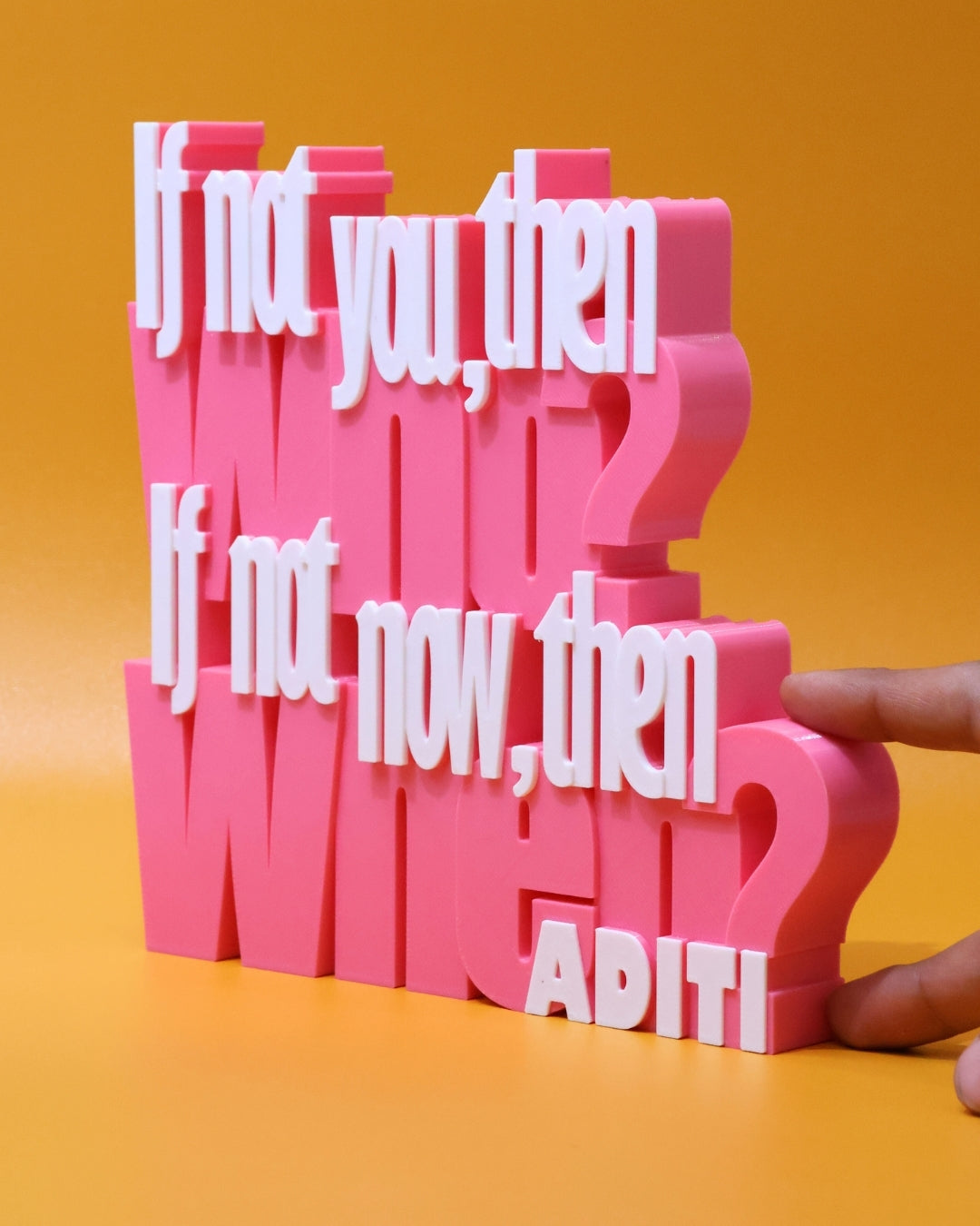 Decor | Text | Motivational | Who-When