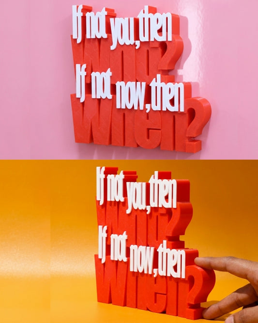 Decor | Text | Motivational | Who-When