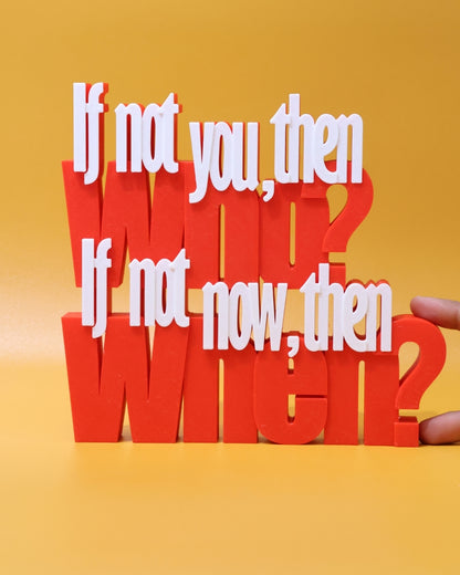 Decor | Text | Motivational | Who-When