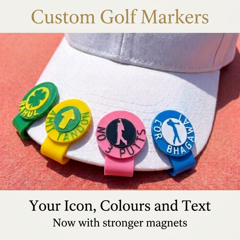 GOLF Marker | POKER SLIM | New Icons