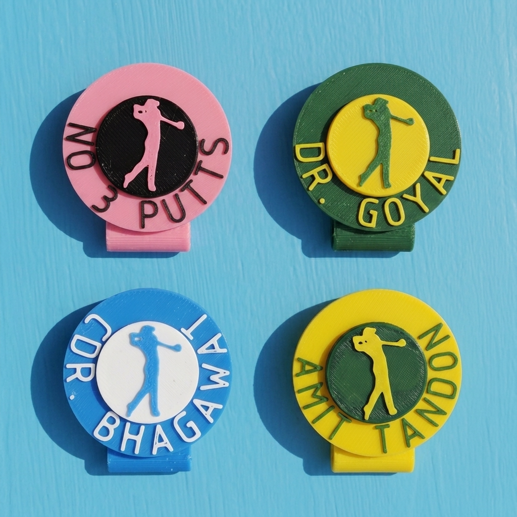GOLF Marker | POKER SLIM | New Icons