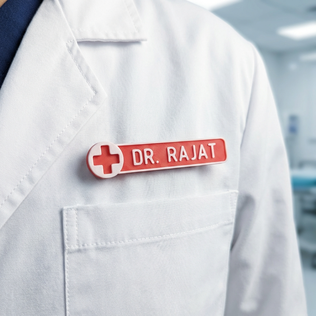 NAME TAG BADGE | Clinic | Doctor