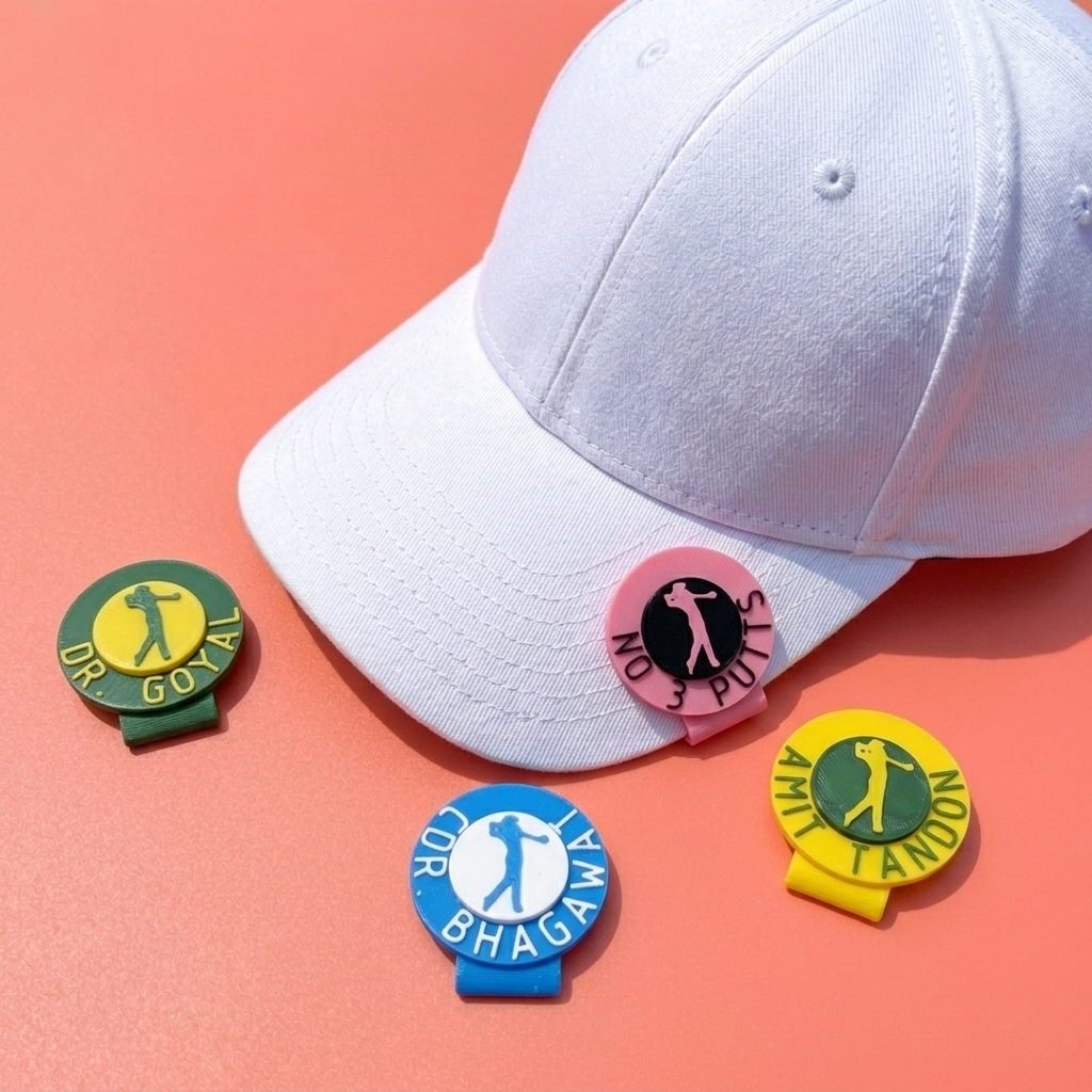 GOLF Marker | POKER SLIM | New Icons