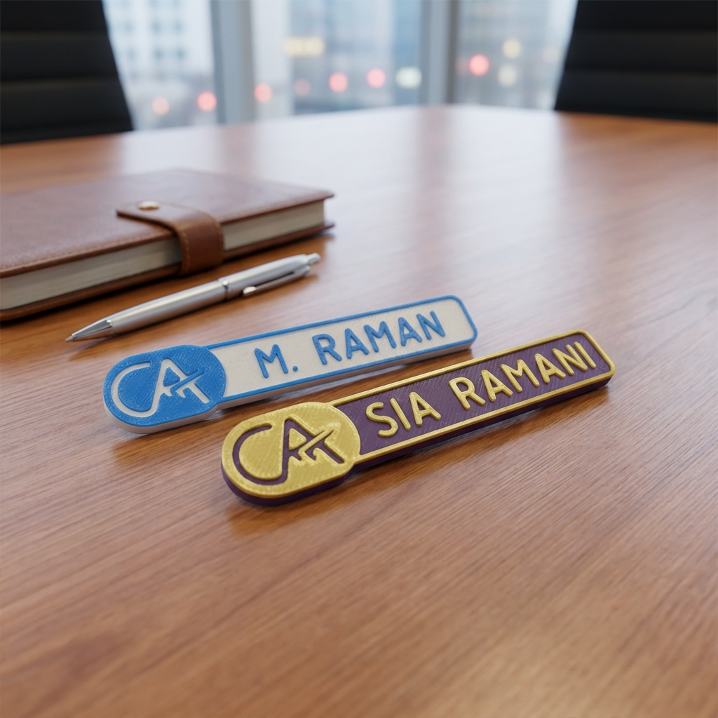 NAME TAG BADGE| CA